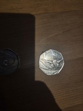 2016 Great Britain Swimming 50p Coin, Circulated