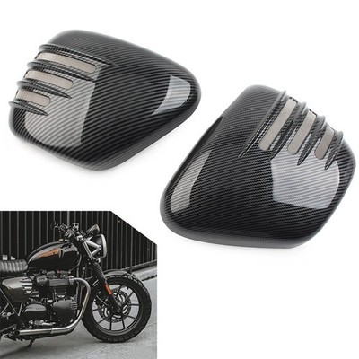 Battery Side Covers Left & Right Set Pair For T120/T120 2016-2025 Carbon Fiber
