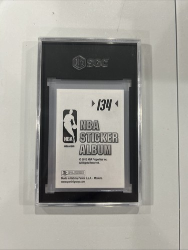 LeBRON JAMES 2010-11 Panini Stickers #134 Miami Heat SGC 9.5 NM - Picture 2 of 2
