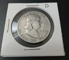 1954-D Franklin Half Dollar 90% Silver