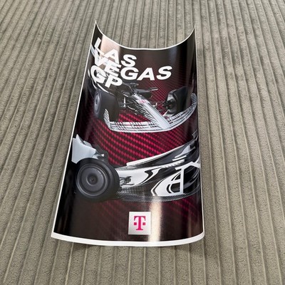 Las Vegas GP Poster Promo Giveaway F1 Racing T Mobile 17x11