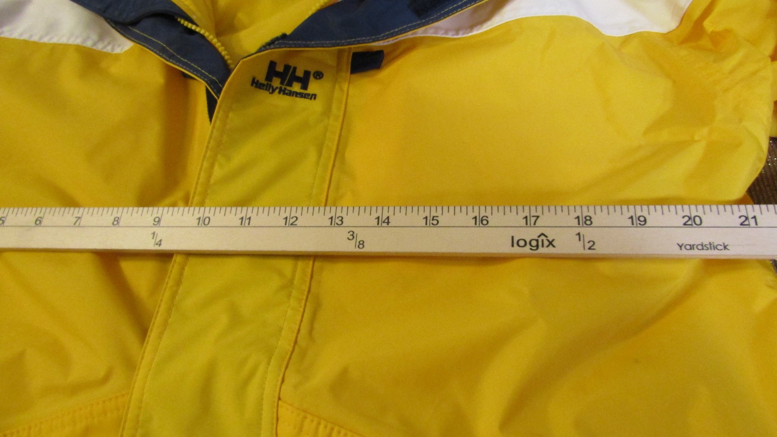 Helly Hansen MEN'S Rare, XS Yellow Jacket Raincoat Waterproof (New Without Tags) image 9