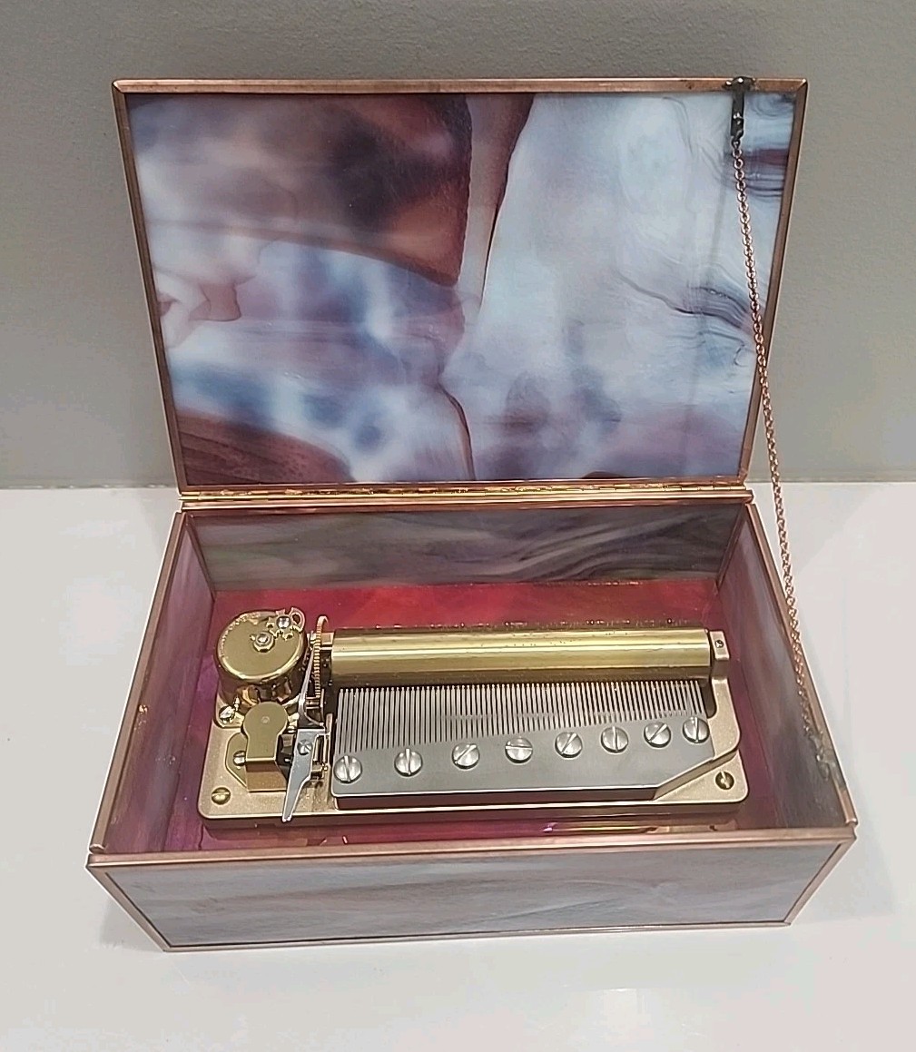 Sankyo ORPHEUS 72 Note Music Box, BLUE DANUBE, SOMEWHERE MY LOVE