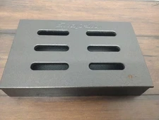 Snap-On Tools Smoking BBQ Smoker Box Cast Iron Hickory Oak Cherry Wood Smoker