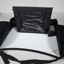 Lusso Gear Kids Car Seat Travel Tray Dry Erase Board Tablet Lap Desk Cup Holder