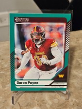 2024 Donruss #5 Daron Payne Press Proof Green Washington Commanders
