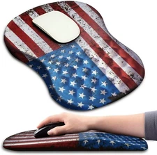 Ergonomic Mouse Pad Wrist Support with Massage Design, Wrist Rest Pain