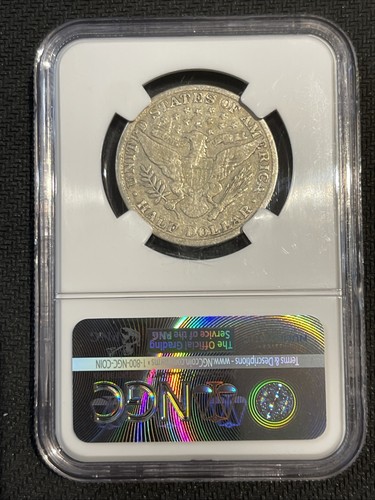 1912-S Barber 50c Half Dollar NGC Genuine Stack's W 57th St Collection - Bild 8 von 24