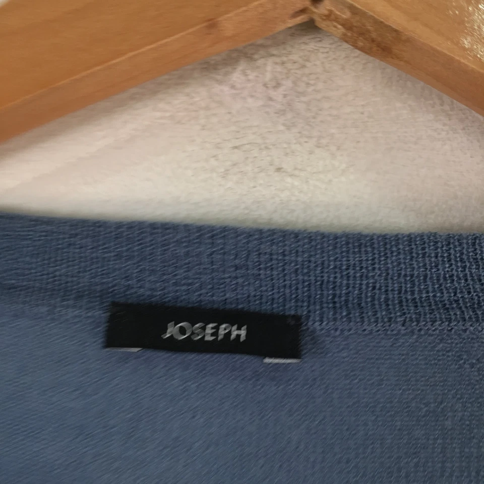 Joseph Mujer Jersey Punto Jersey Talla M Azul Cuello en V Cachemir Manga Larga 121630 Foto 3 de 4