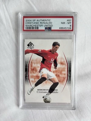 2004 SP Authentic Manchester United Cristiano Ronaldo #67 for sale