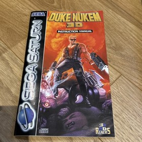 Duke Nukem 3D Sega Saturn Game Complete PAL Boxed with Manual