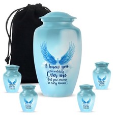 Memorial Urns 10Inch  3Inch for Ashes  Thought Gift for Parents Keepsake