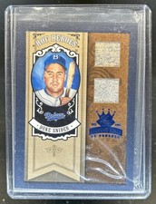 2005 Donruss Diamond Kings Duke Snider HOF Heroes Materials Framed Blue #/25