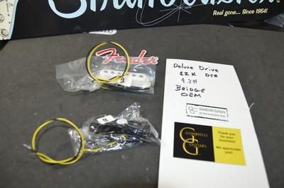 Fender Deluxe Drive High-Output Stratocaster Bridge Pickup in Black or White