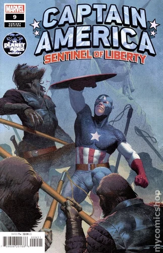 Captain America Sentinel of Liberty #9B VF 2023 Stock Image