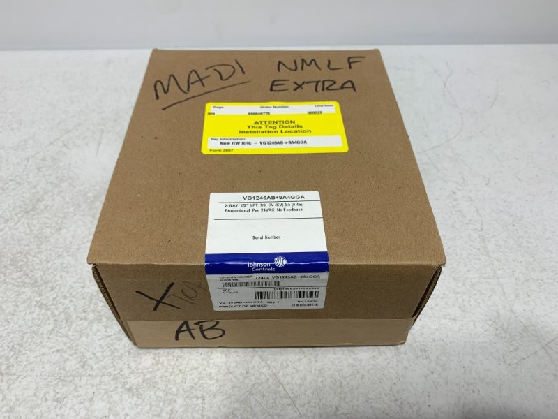 Johnson Controls VG1245AB+9A4GGA Valve 2-Way 1/2
