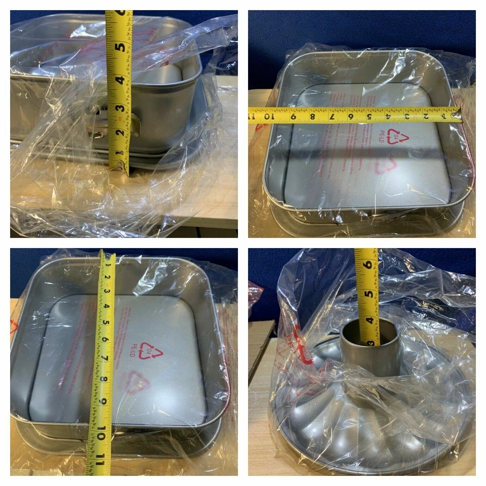 NEU - Wolfgang Puck 3 Stück Antihaft Springform Set Kuchenform HSN Neu im Karton