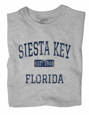 Siesta Key Florida FL T-Shirt EST
