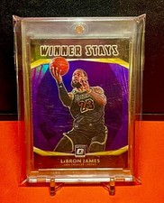 2020-21 Panini Donruss Optic Basketball Lebron James Winner Stays Purple #20