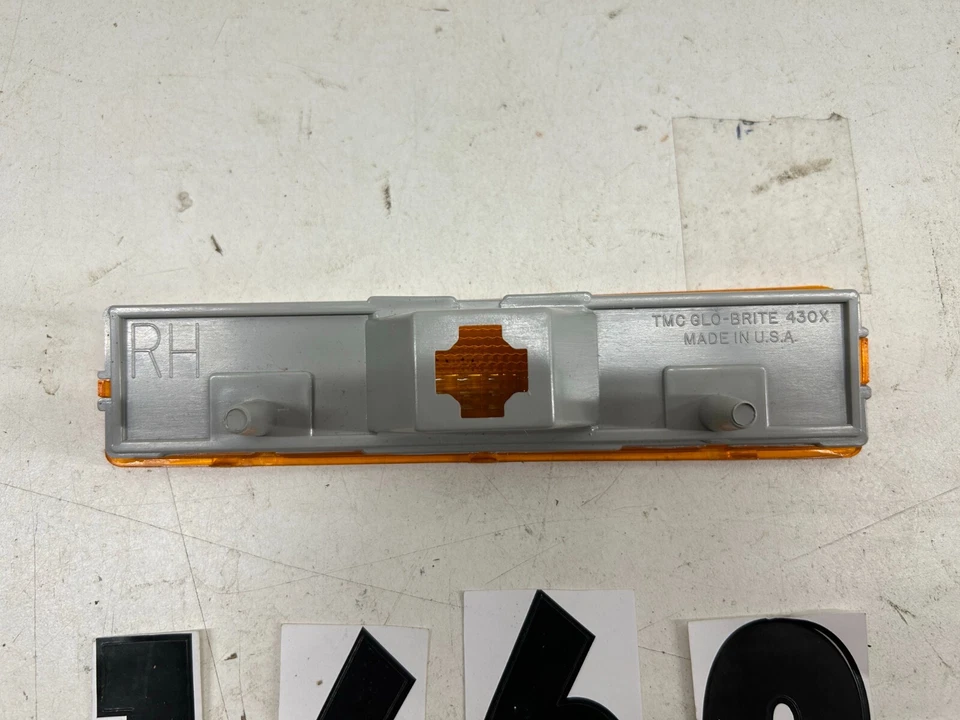 1980-1986 Ford Bronco RH  Amber Side Marker Light Glo Brite 430X - Image 4 of 4
