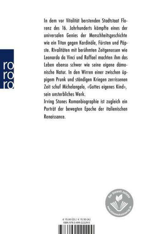 Thumbnail - Irving Stone Michelangelo