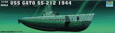 Trumpeter 05906 - 1:144 USS GATO SS-212 1944 - Neu