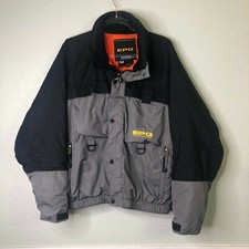 90's Vintage Nautica Competition EPG Puffer Jacket Hooded Youth Medium EUC