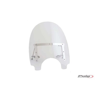 PUIG CUSTOM HIGHWAY FAIRING FOR KAWASAKI W800 11-24 TRANSPARENT