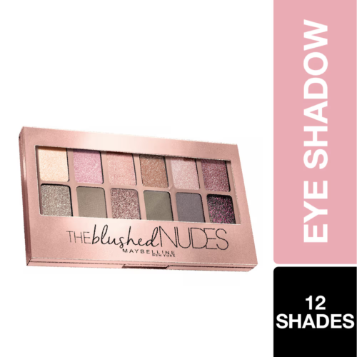 Maybelline New York The Blushed Nudes Eye Shadow Palette (9gm) - Photo 1/1