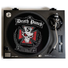FIVE FINGER DEATH PUNCH Turntable Slipmat for Vinyl Records 12" DJ Slip Mat
