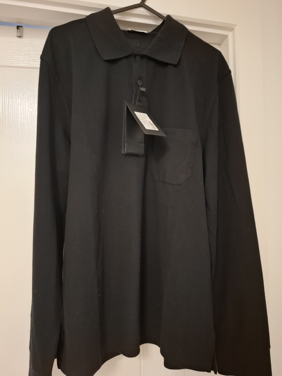 Polo Saint Laurent manica lunga L