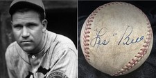 RARE Les Bell (Died 1985) PSA/DNA Signed Baseball 1926 WS St. Louis Cardinals