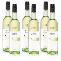 KäFer Pinot Grigio Doc, Trocken, Sortenreines Weinpaket (6X0,75L)