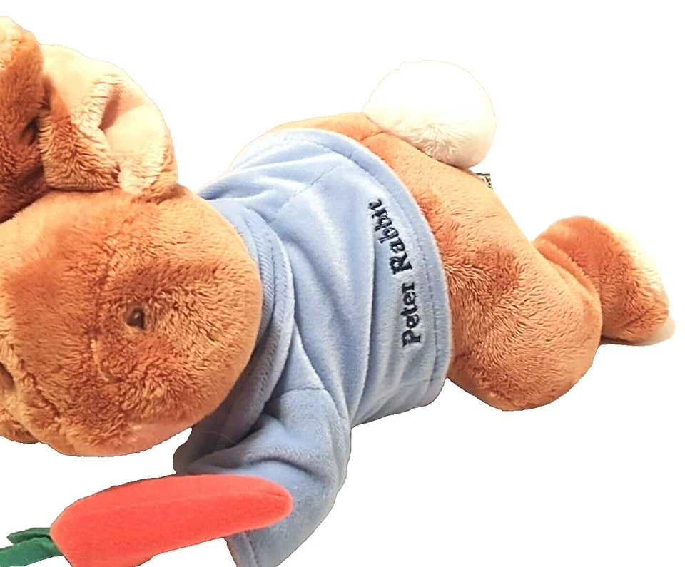 Gund World of Beatrix Potter Питер кролик плюшевая музыка колыбельная голова поворачивается 2005 - Изображение 3 из 4