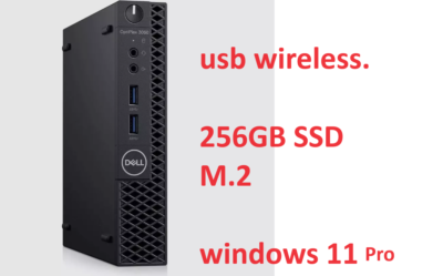 Dell Optiplex 3060 micro i5 8TH Gen | 256 GB SSD| 8 GB RAM | WIFI / Win 11 Pro Dell Optiplex 3060 micro i5 8TH Gen | 256 GB SSD| 8 GB RAM | WIFI / Win 11 Pro