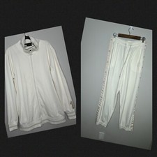 PUMA X FENTY BY RIHANNA TEARAWAY TRACK PANTS M JACKET S TRACKSUIT SET IVORY