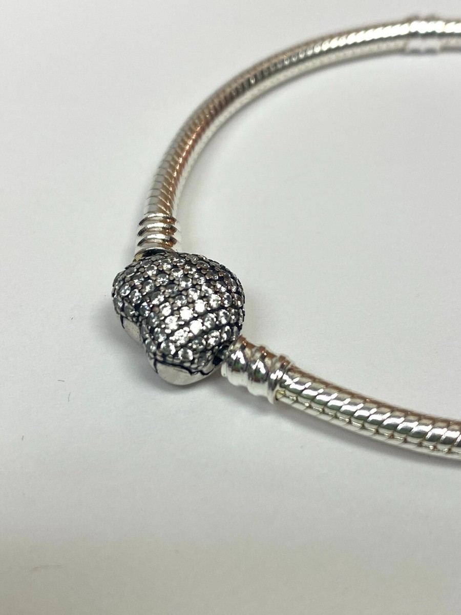 Vietnam Veteran Memorial Charm - Sterling Silver Pave Heart With Cubic Zirconia, Gift-Ready Bracelet Pendant - View #9