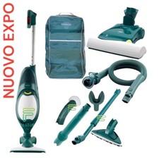 VORWERK FOLLETTO VK140 NUOVO EXPO SACCA ACCESSORI BATTITAPPETO EB360 MATERASSI