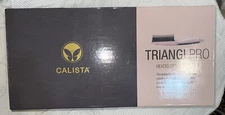 Calista TrianglPRO Triangl Pro Heated Hair Detailer Brush Flamingo Pink READ DES