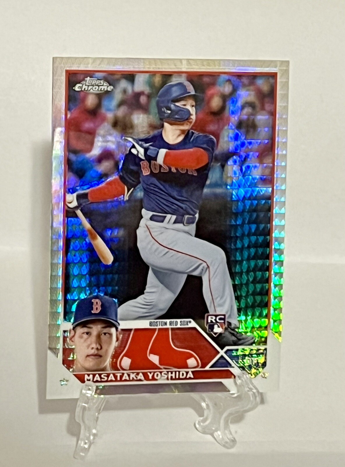 Masataka Yoshida 2023 Topps Chrome Rookie (RC) #167 Prism Refractor
