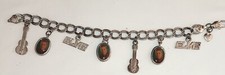 Vintage Elvis Presley Charm Bracelet Hard To Find Piece