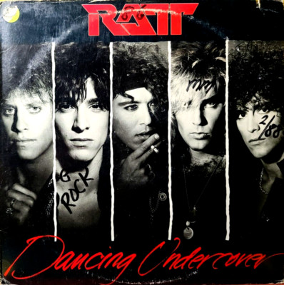 RATT Dancing Undercover 1986 Atlantic Records LP 81683-1 (VINYL NM ...