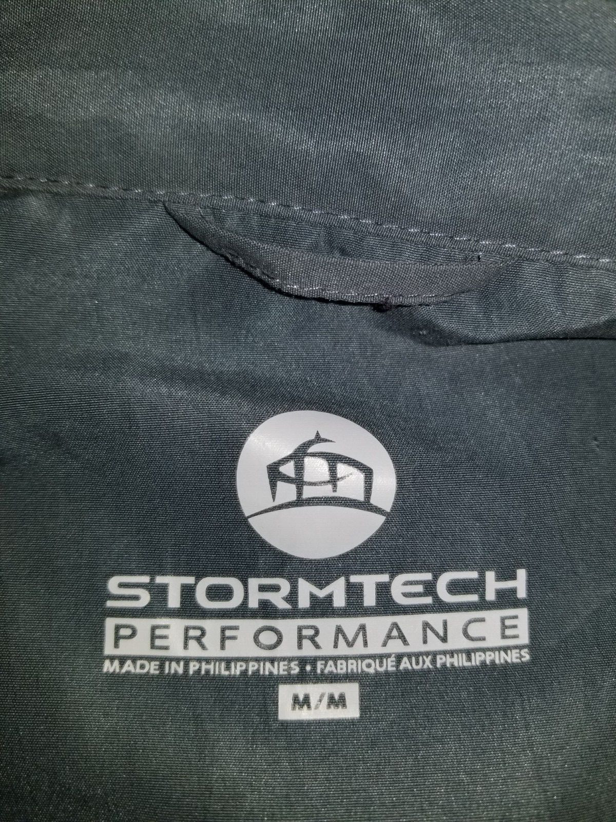 Mens Jacket-STORMTECH-gray lined lightweight micr… - image 4