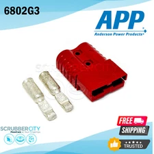6802G3 Anderson Original SB120 Battery Connector Red 6 AWG