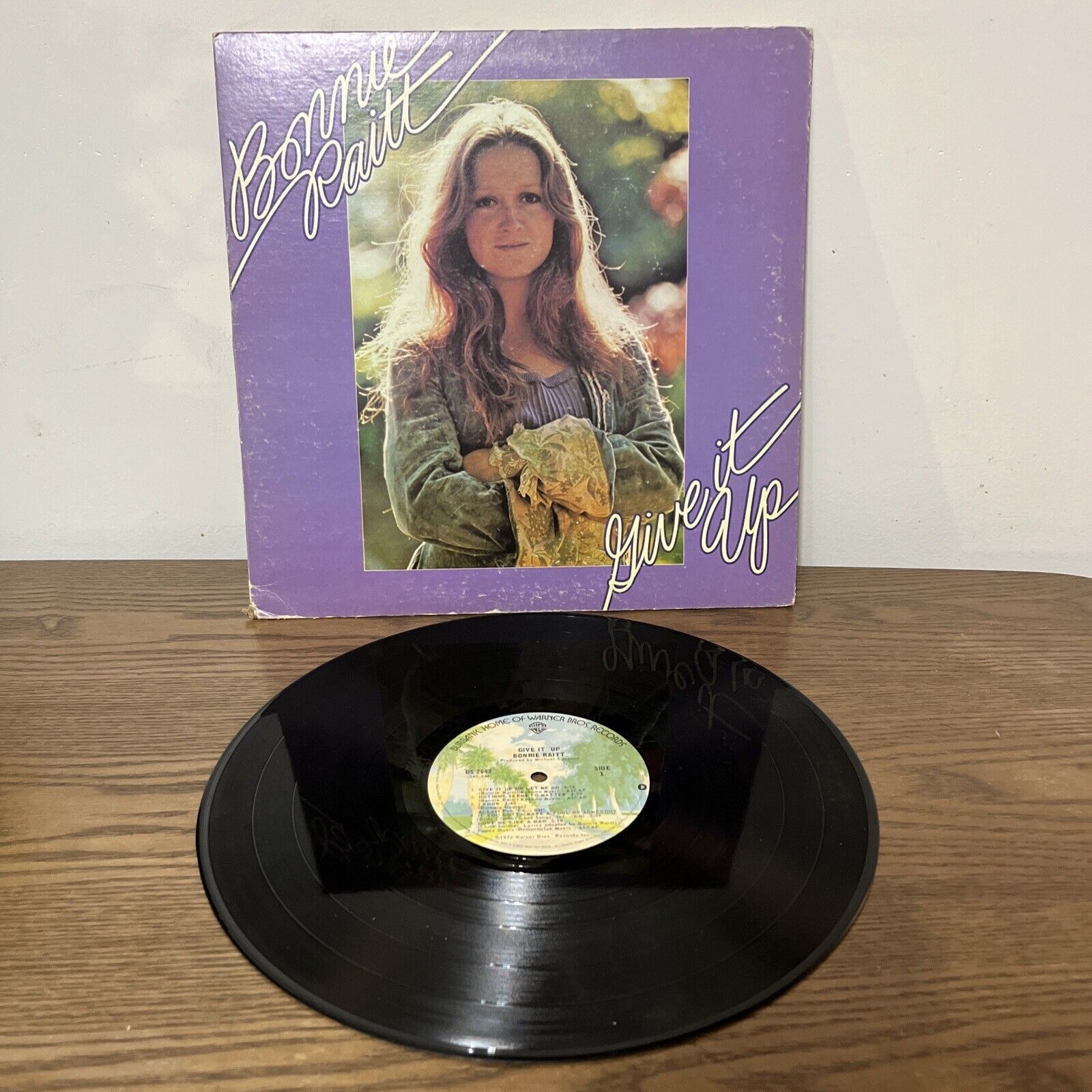 Bonnie Raitt Give It Up Vinyl Gatefold LP Warner Records BS 2643