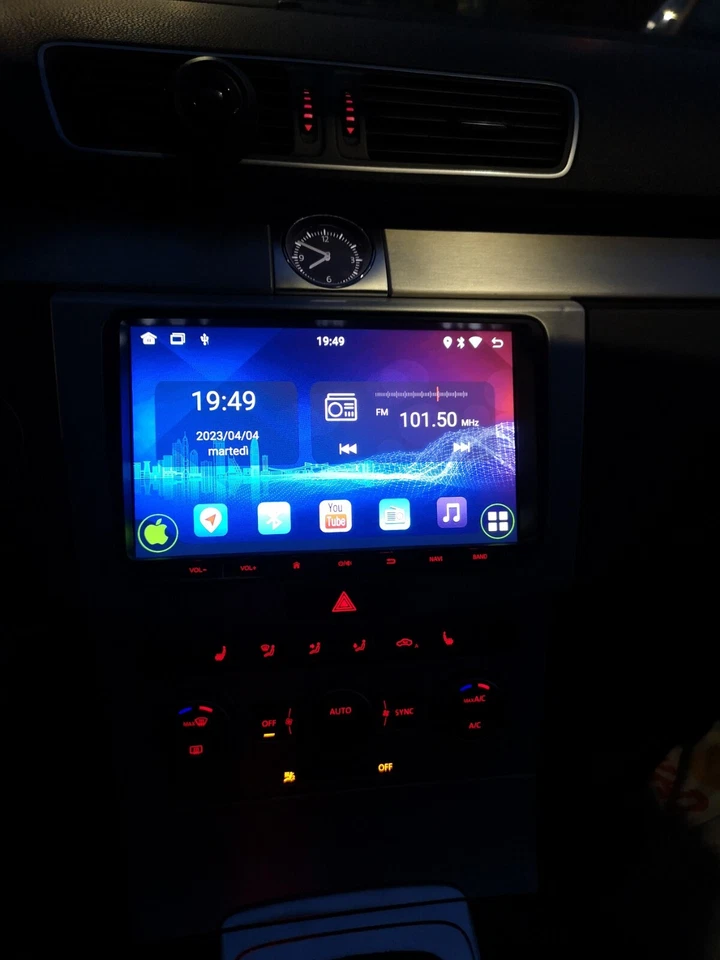 autoradio doppio din 9 pollici - Immagine 2 di 3