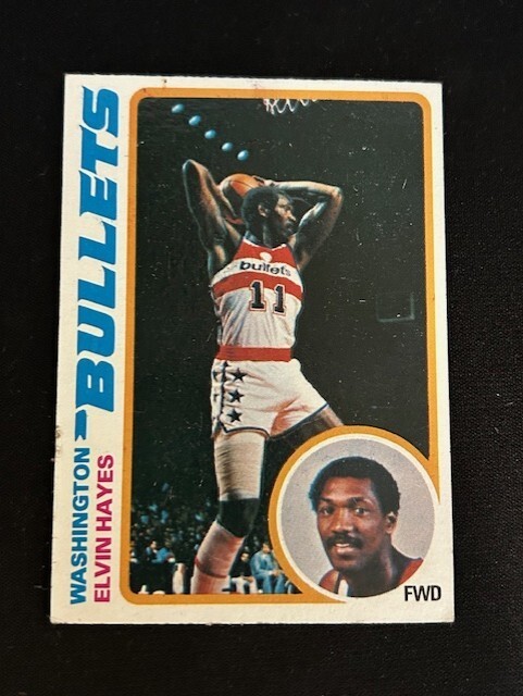1978-79 Topps - #25 Elvin Hayes Vintage! Bullets Great! HOF! Great Price!🔥🔥🏀