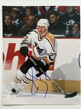 Alexei Kovalev Pittsburgh Penguins Signed 8x10 Photo With COA