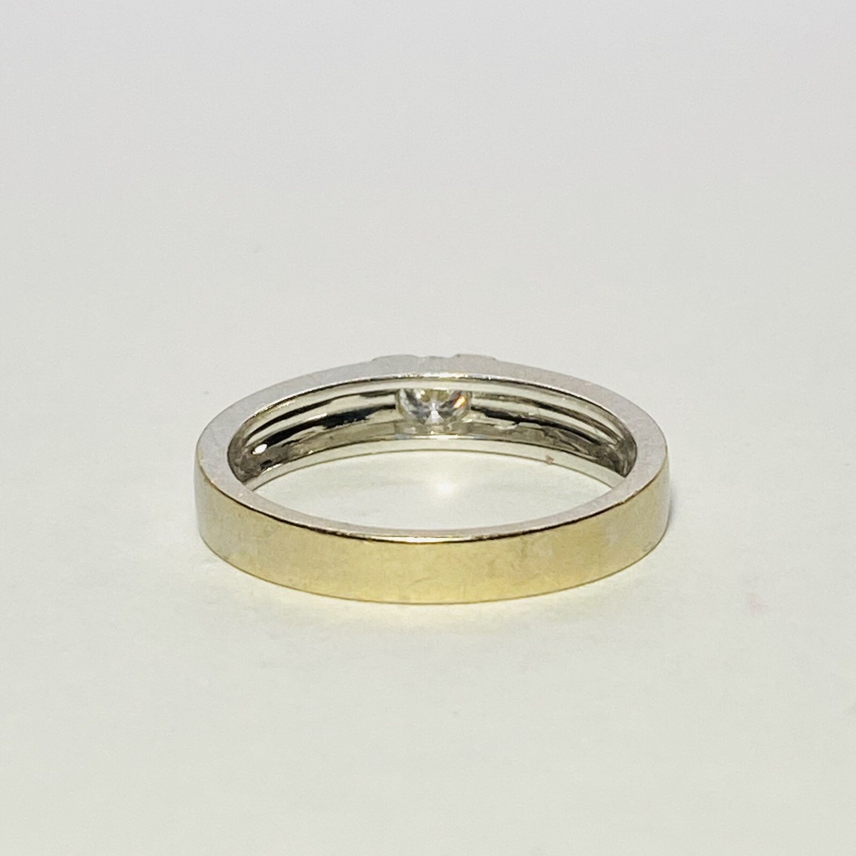 Golden Dew Korea 18K White Gold 0.25ct Diamond 3–4mm Size