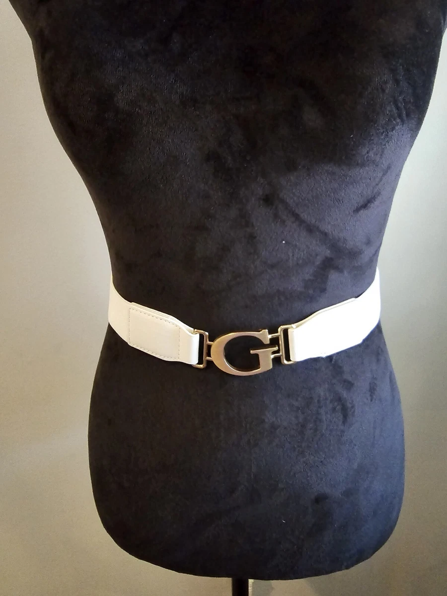 GUESS White Solid Belts for Women for sale | eBay display picture 1